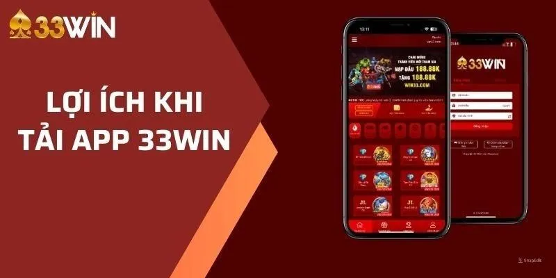 Lưu ý khi tải app 33win